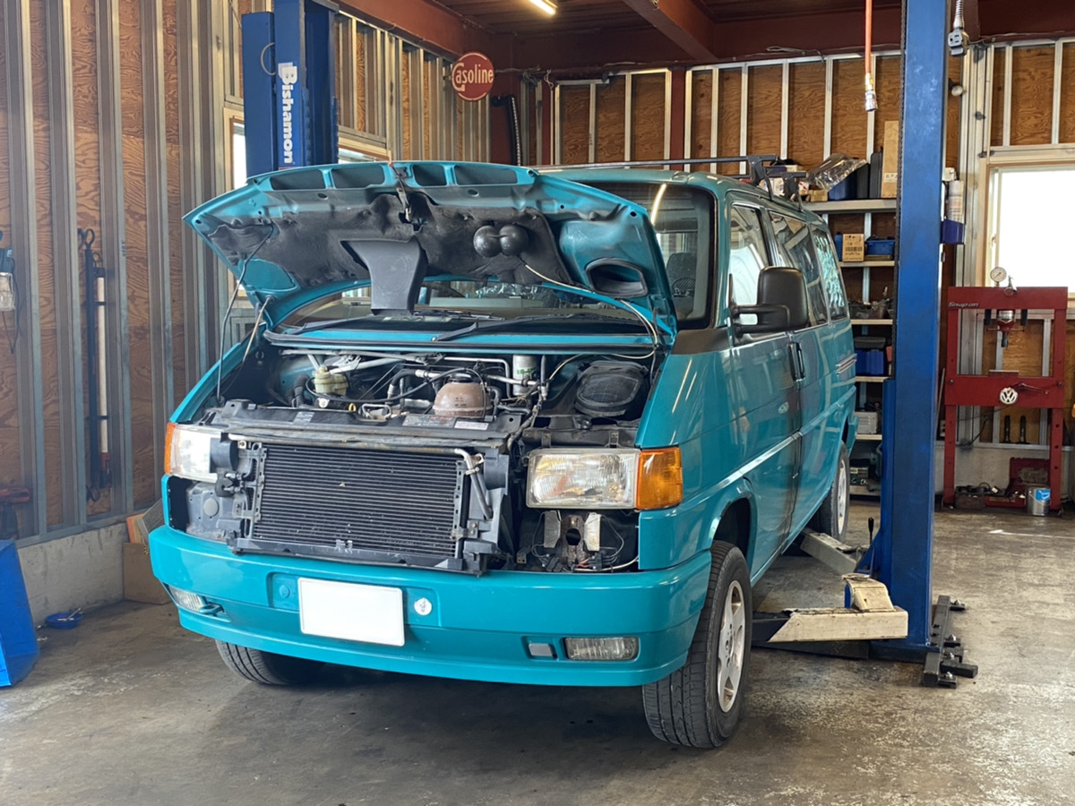 T4 ヴァナゴン】もはや宿命とも言えるクーラント漏れ… | GAKUYA